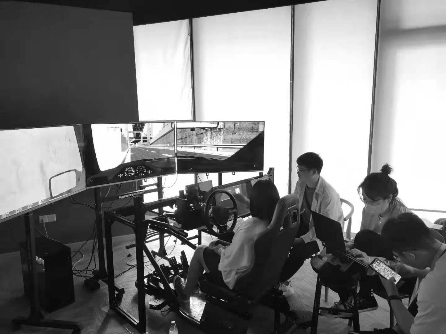 Cockpit prototype evaluation session